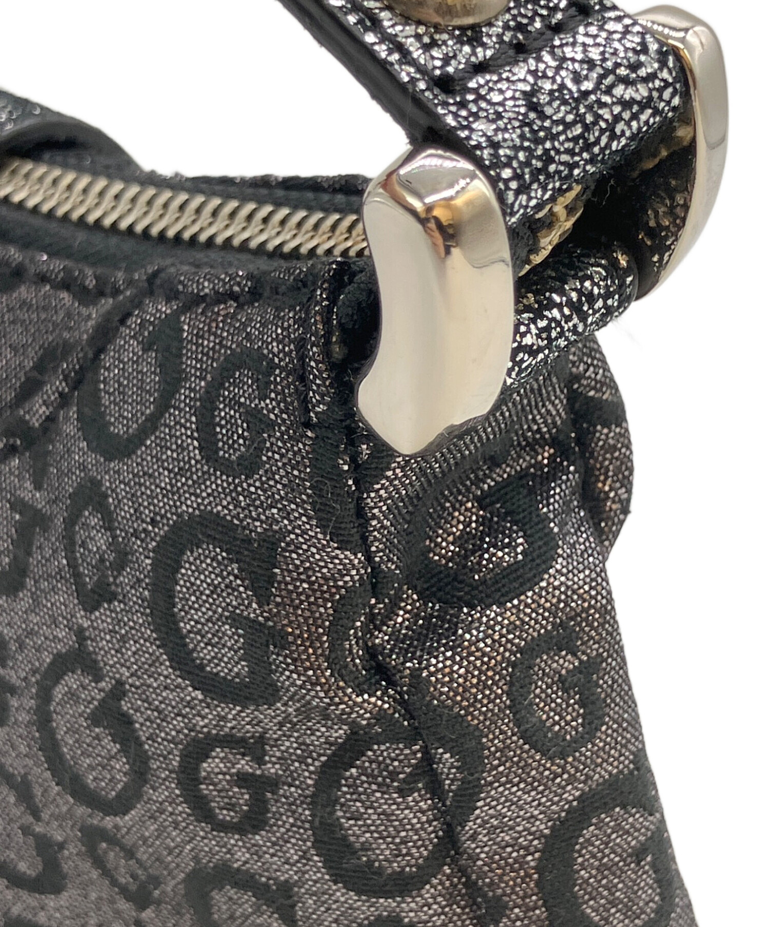 中古・古着通販】GUESS (ゲス) ワンショルダーバッグ ブラック 