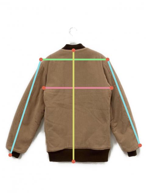 中古・古着通販】BRENTS (ブレント) MA-1ジャケット ブラウン サイズ