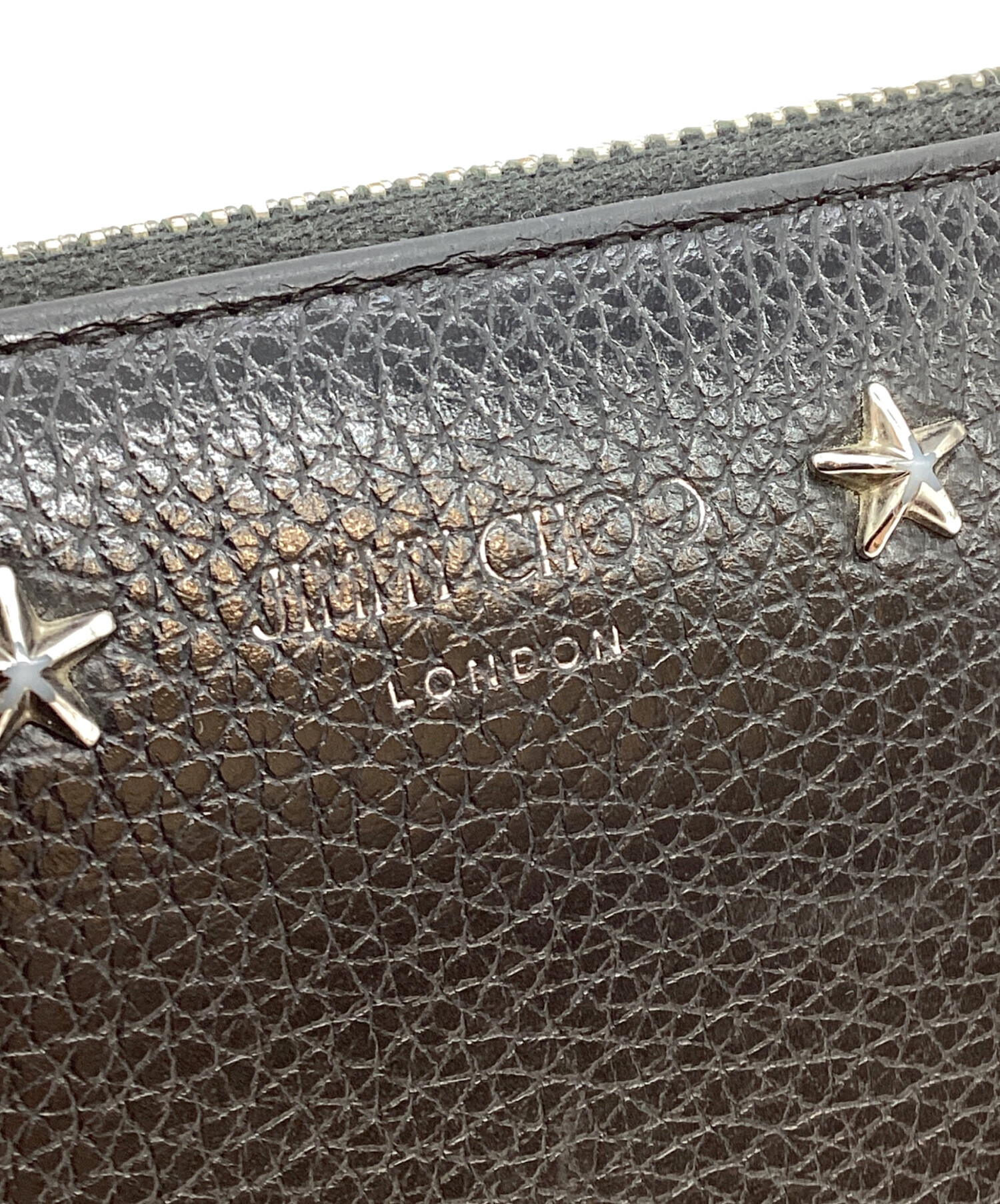 未使用✨ジミー チュウ 長財布 スター スタッズ シルバー系 中古・古着通販】JIMMY CHOO (ジミーチュウ) スタースタッズ ラウンド