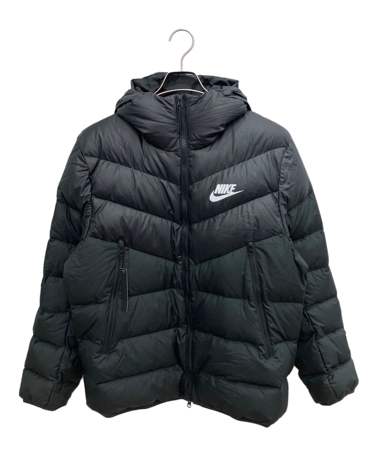 中古・古着通販】NIKE (ナイキ) ダウンジャケット ブラック サイズ
