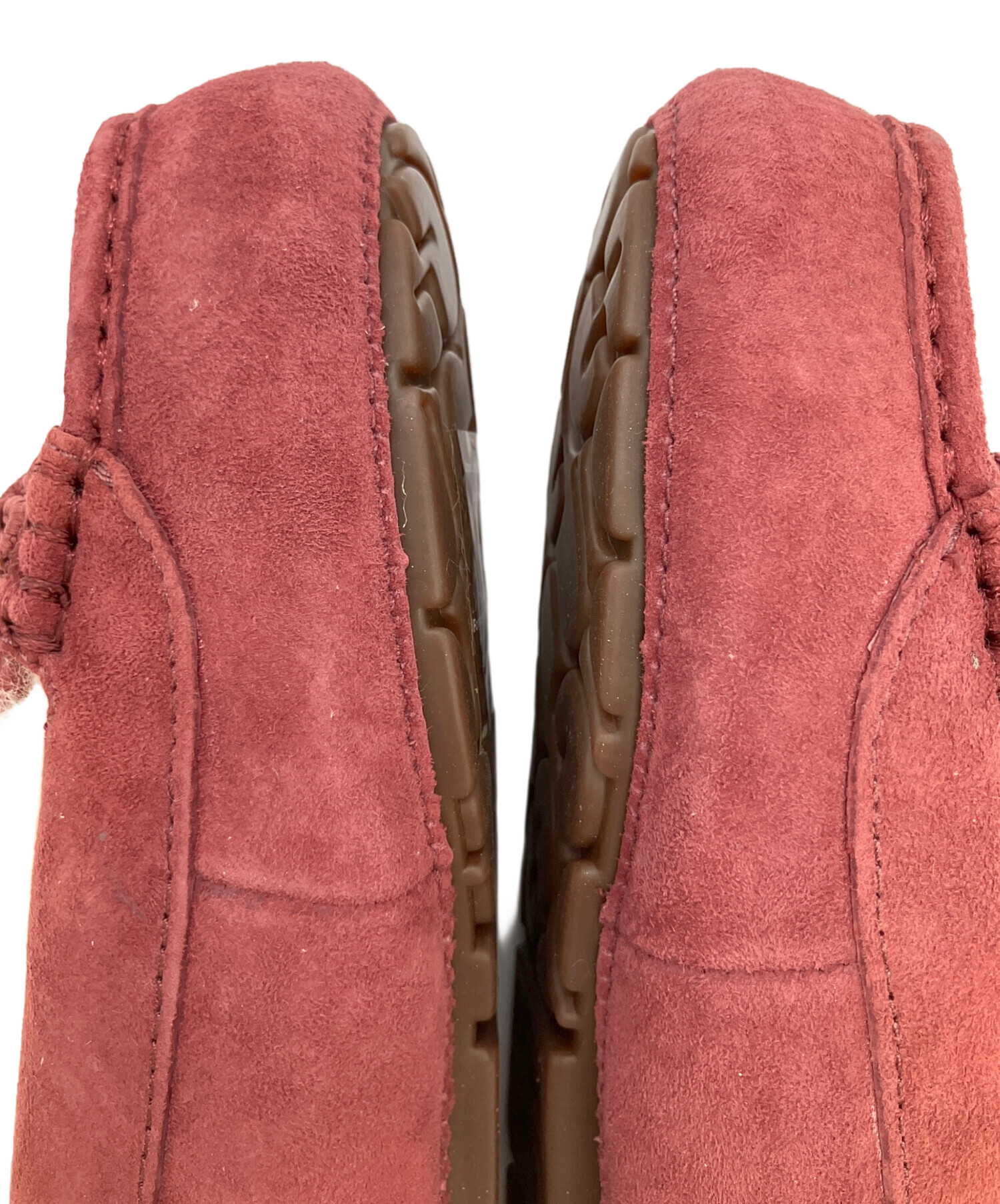 中古・古着通販】UGG (アグ) モカシンシューズ ピンク サイズ:SIZE