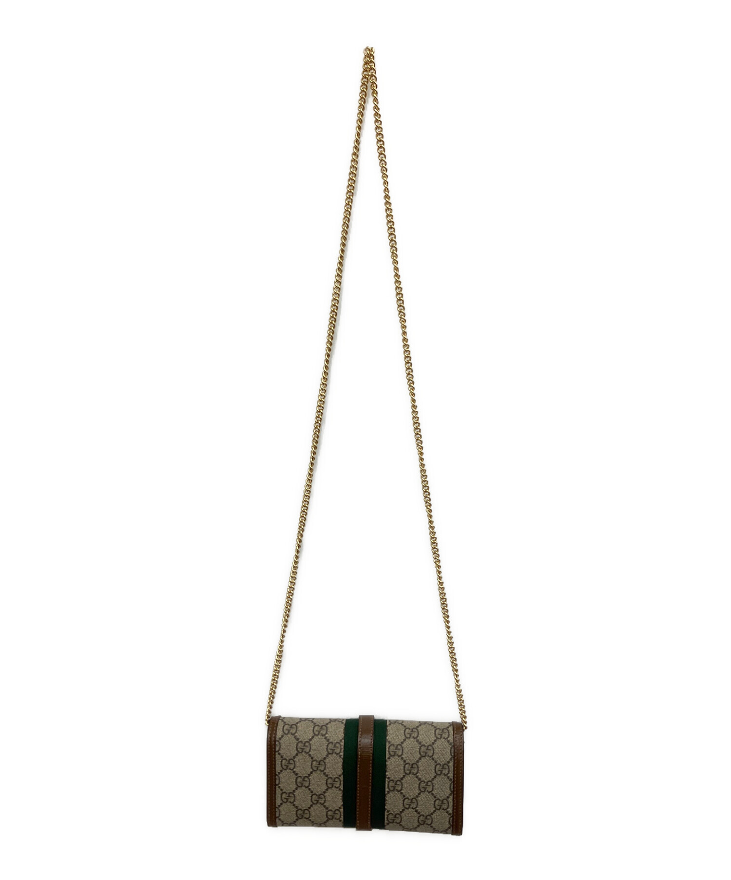 中古・古着通販】GUCCI (グッチ) GG チェーンショルダーウォレット