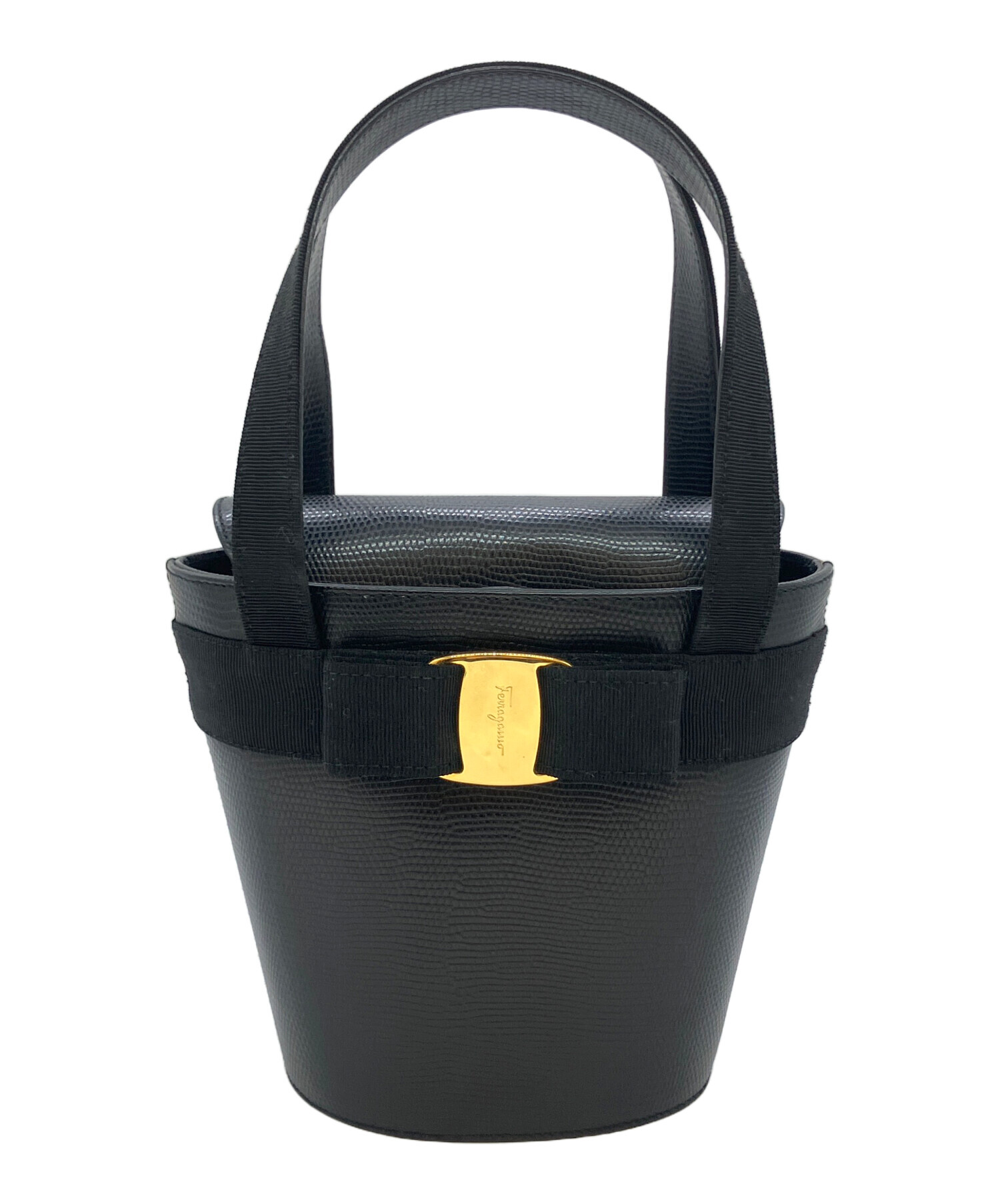 中古品　Salvatore Ferragamo ヴァラ ハンドバッグ 中古・古着通販】Salvatore Ferragamo (サルヴァトーレ フェラガモ