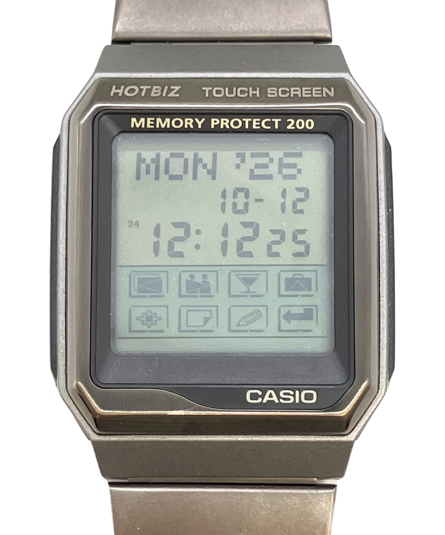 カシオ 稼働　ホットビズ 時計　メンズ　データバンク 中古・古着通販】CASIO (カシオ) データバンク HOTBIZ デジタル腕時計