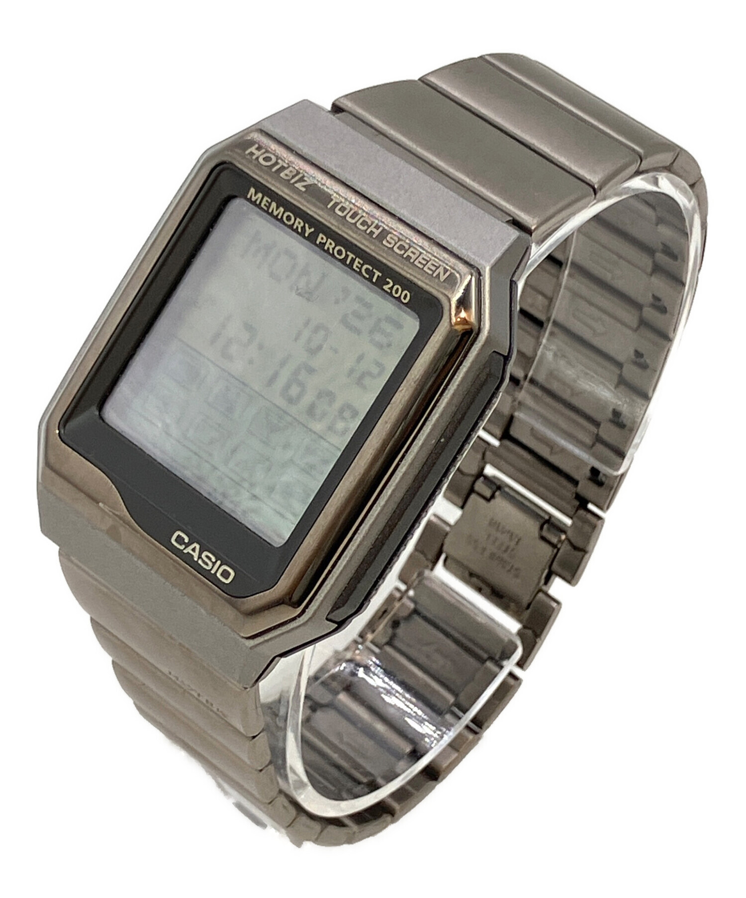 中古・古着通販】CASIO (カシオ) データバンク HOTBIZ デジタル腕時計