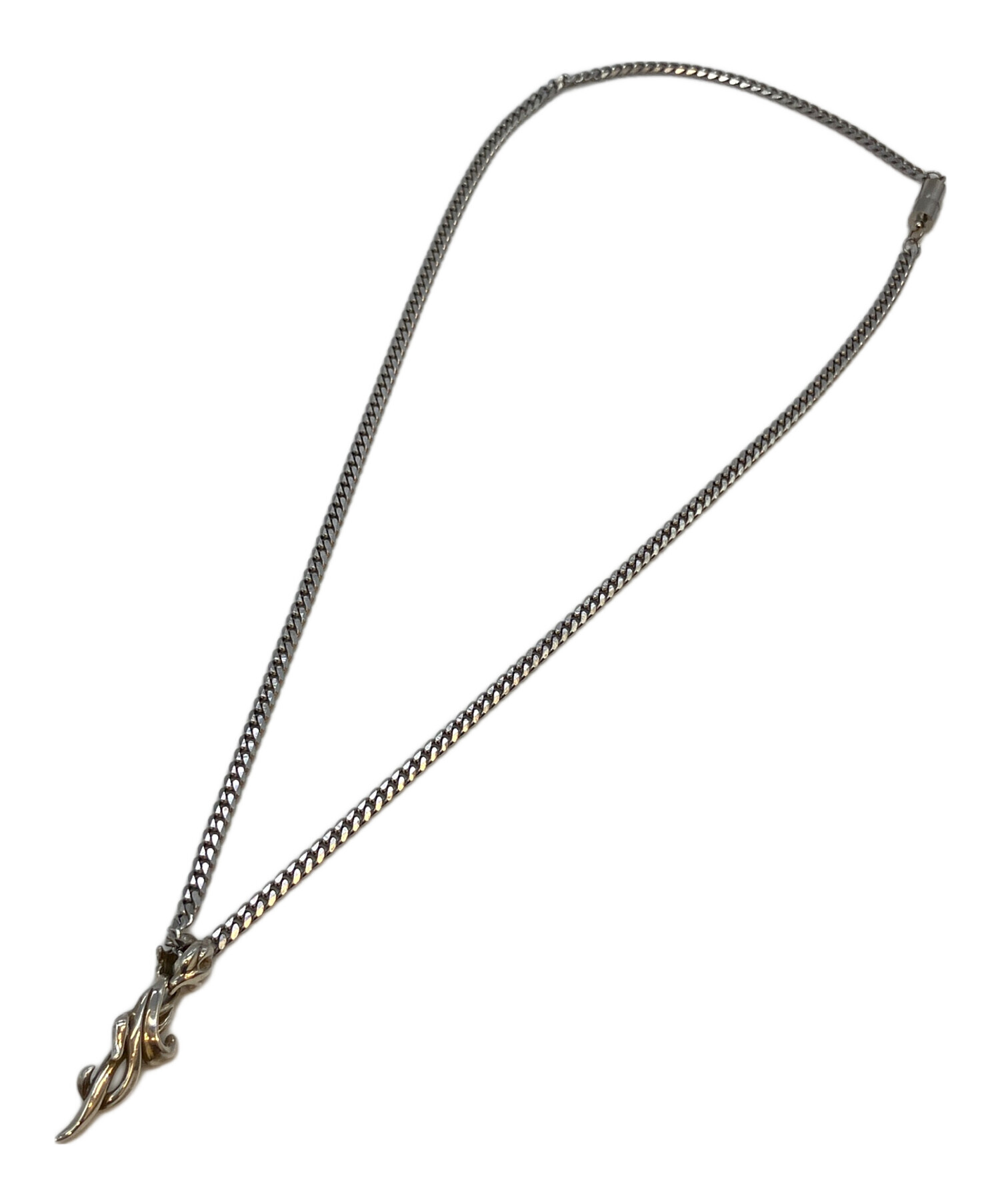 中古・古着通販】GIGOR (ジゴロウ) チェーンネックレス シルバー
