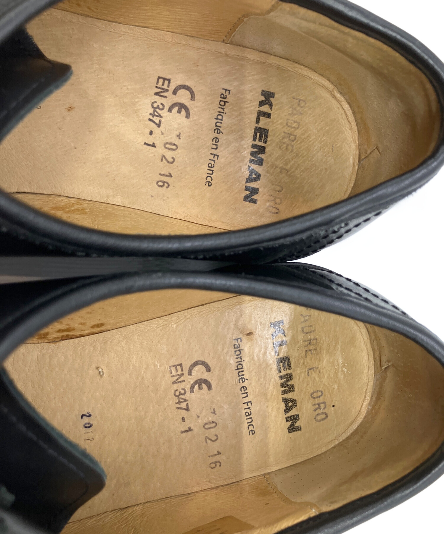 中古・古着通販】KLEMAN (クレマン) PADROR レザーシューズ ブラック