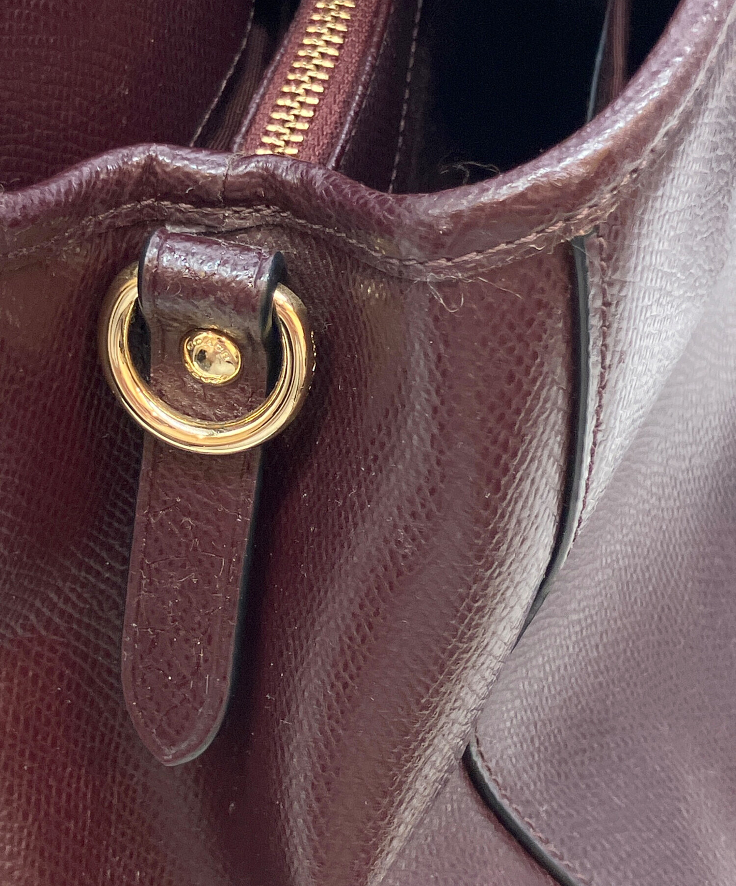 中古・古着通販】COACH (コーチ) ラグジュアリー クロスグレーン