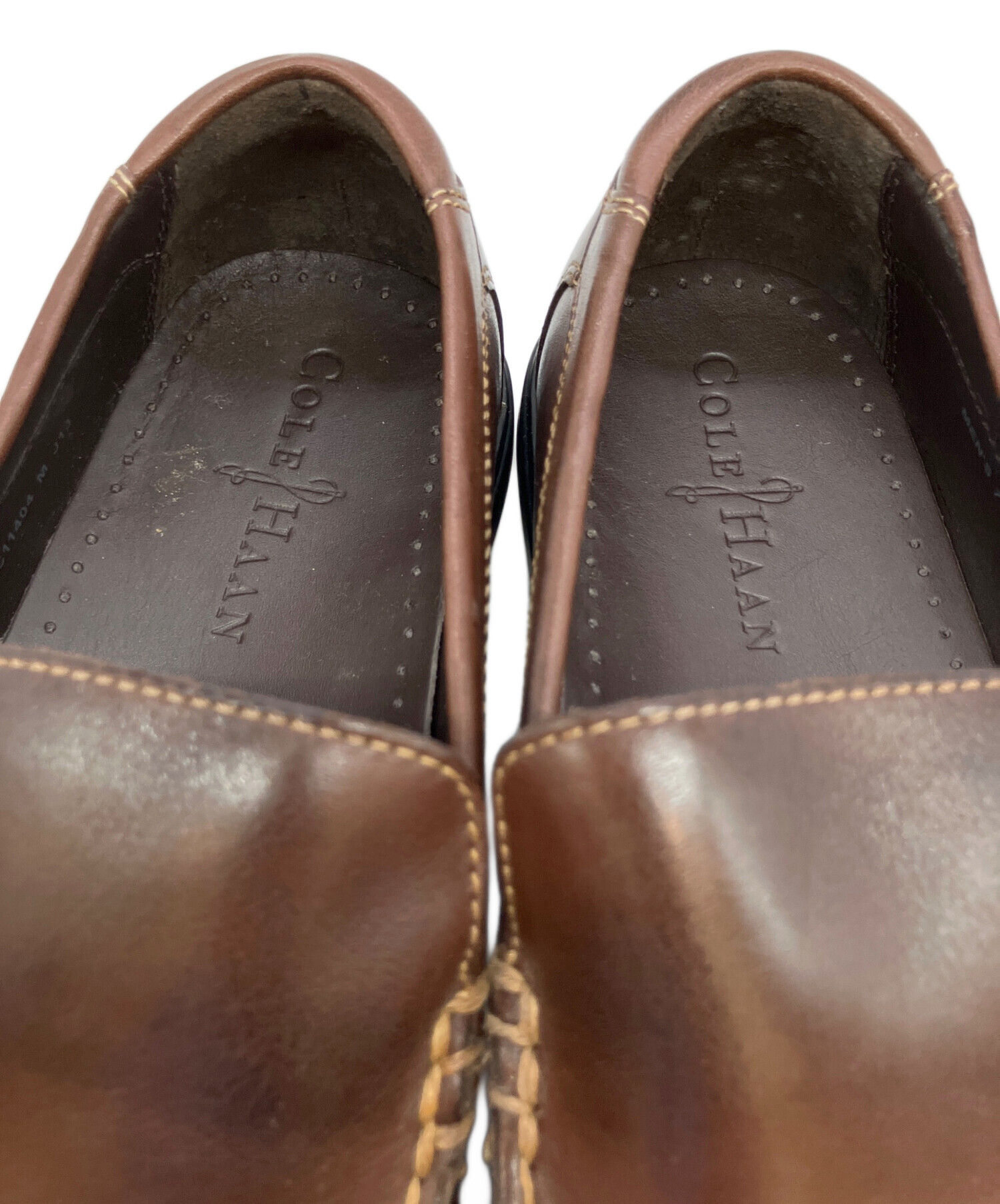 中古・古着通販】COLE HAAN (コールハーン) スリッポン ブラウン 