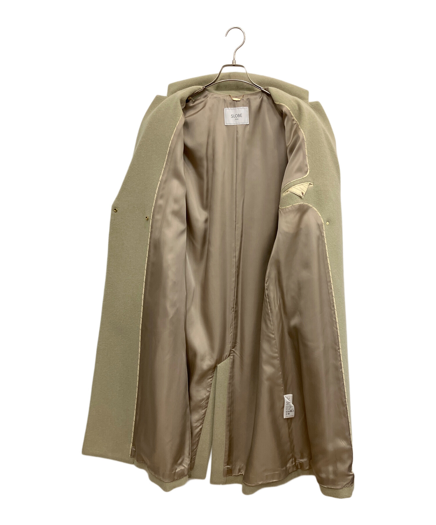 中古・古着通販】SLOBE IENA (スローブ イエナ) ロングコート グリーン