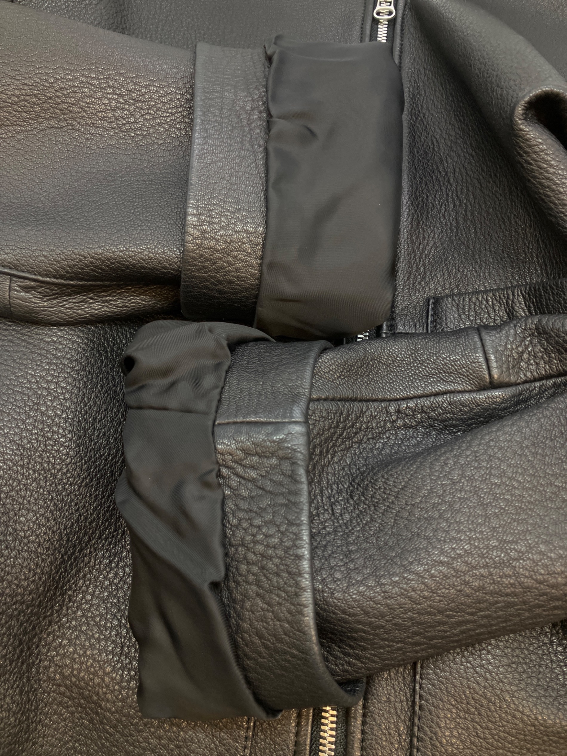 中古・古着通販】LIDnM (リドム) GOAT LEATHER LINING BLOUSON レザー