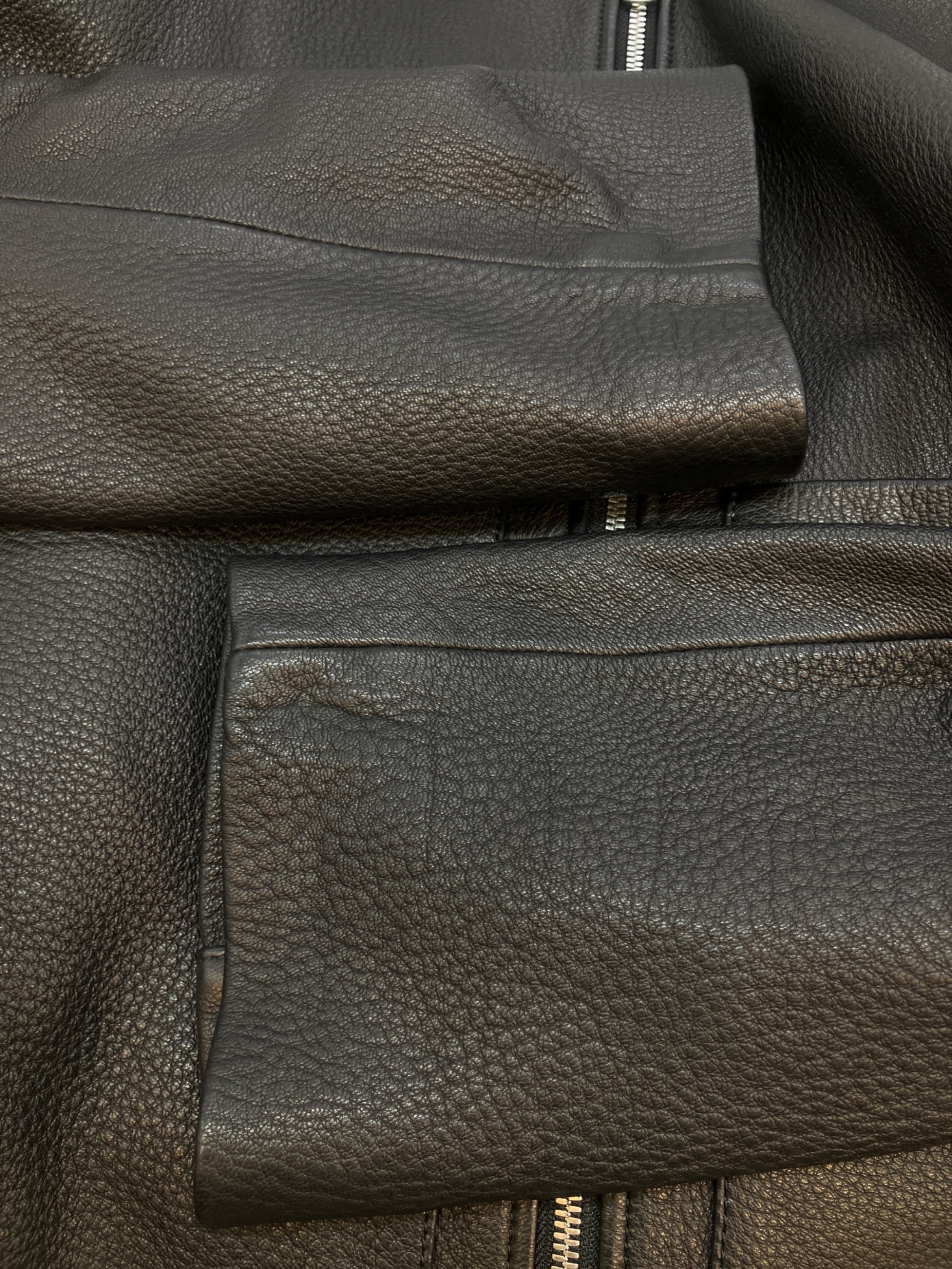 中古・古着通販】LIDnM (リドム) GOAT LEATHER LINING BLOUSON レザー