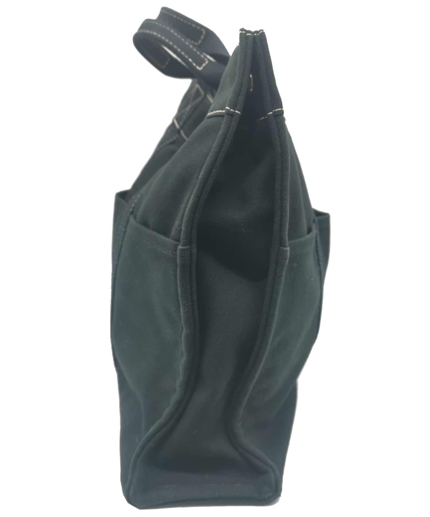 中古・古着通販】HERMES (エルメス) キャンバストートバッグ ブラック