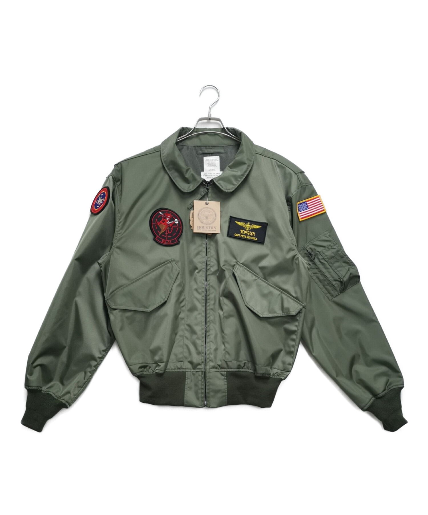 中古・古着通販】HOUSTON (ヒューストン) CWU-36/Pフライトジャケット