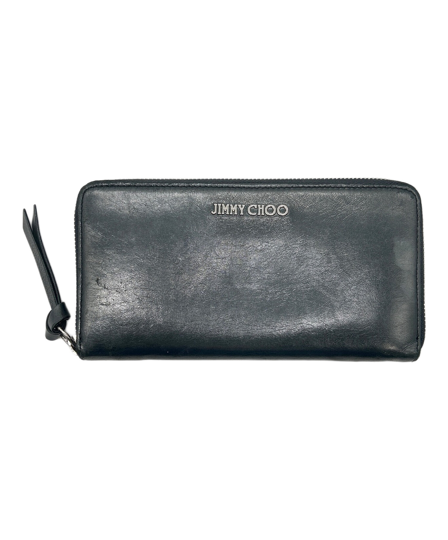 中古・古着通販】JIMMY CHOO (ジミーチュウ) 長財布 グリーン 