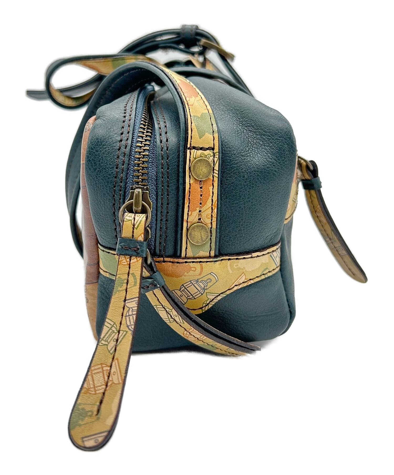 中古・古着通販】DAKOTA (ダコタ) ショルダーバッグ グリーン 未使用品 