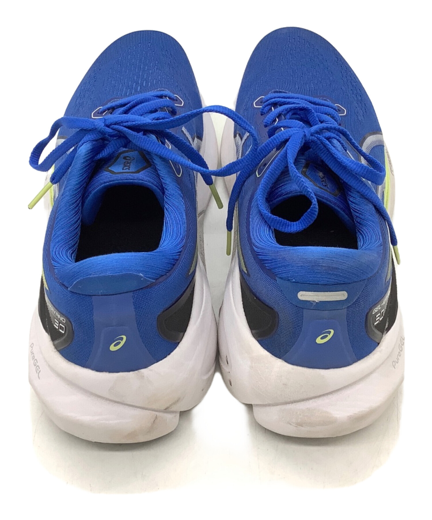 【中古27.0cm】ASICS トレーニングシューズ 青 中古・古着通販】asics (アシックス) ランニングシューズ ブルー