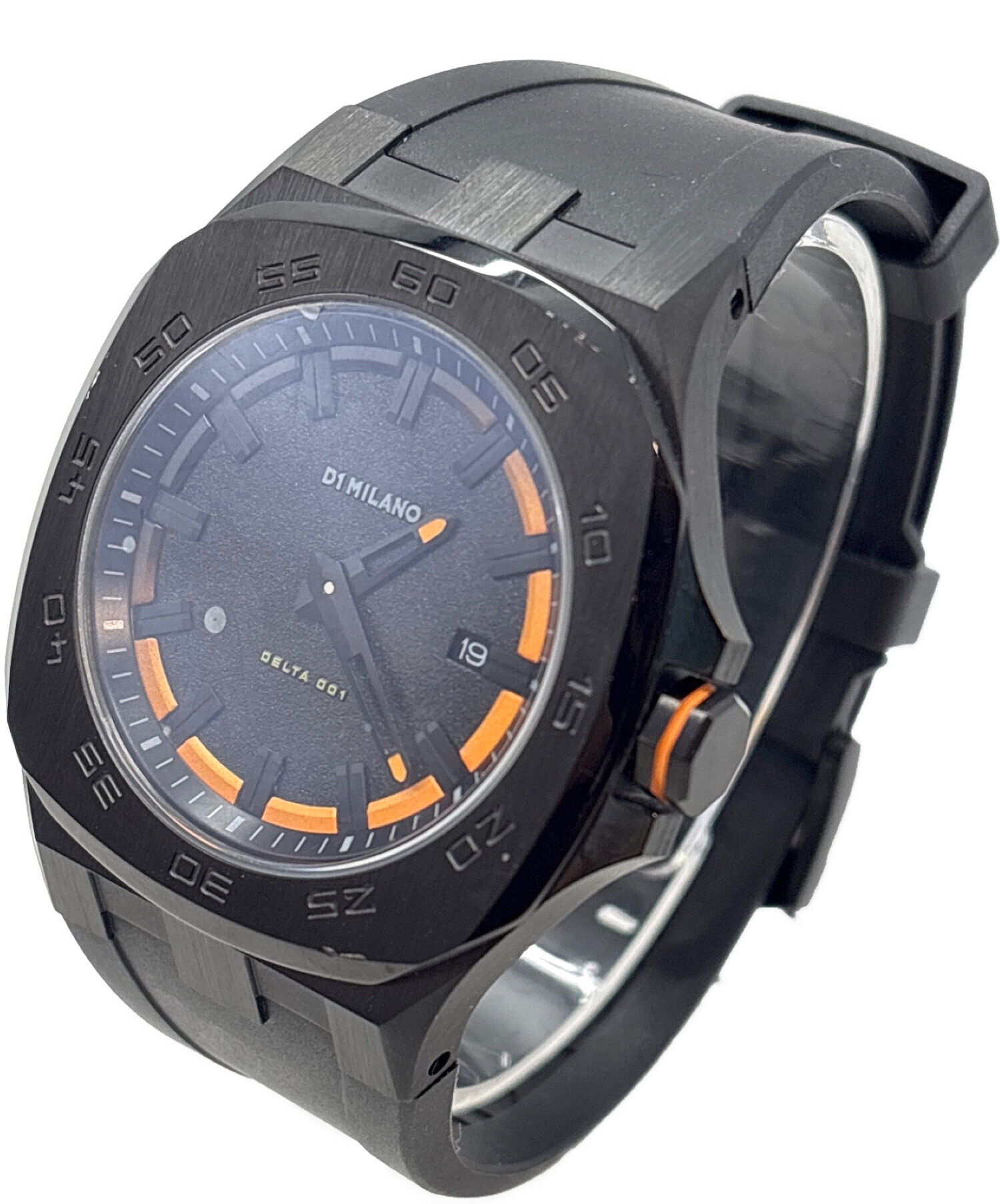 中古・古着通販】D1MILANO (ディーワンミラノ) 腕時計 ブラック 