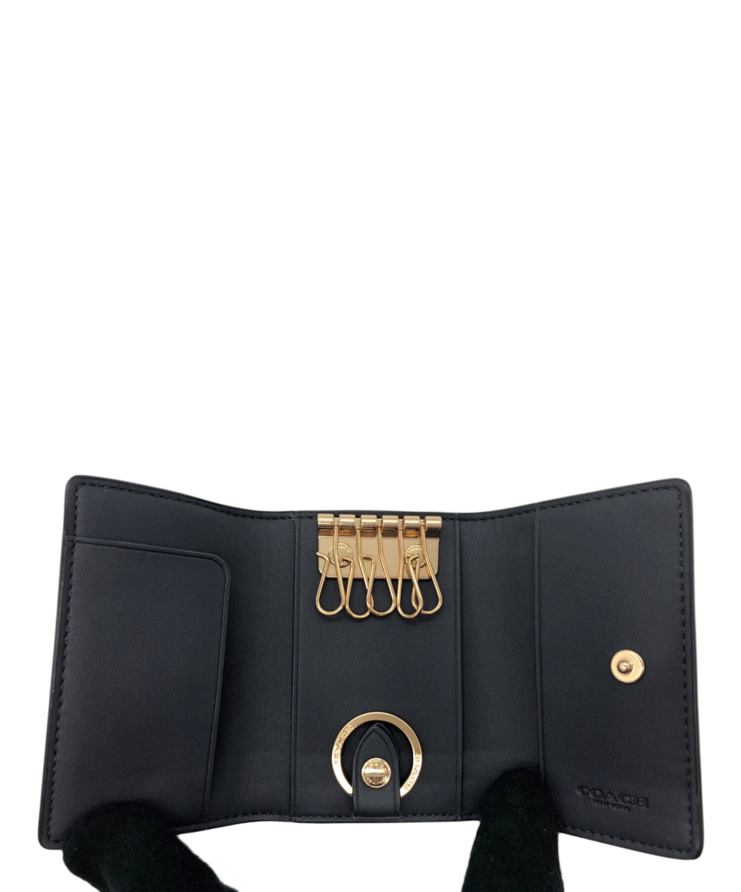 中古・古着通販】COACH (コーチ) キーケース ネイビー｜ブランド・古着