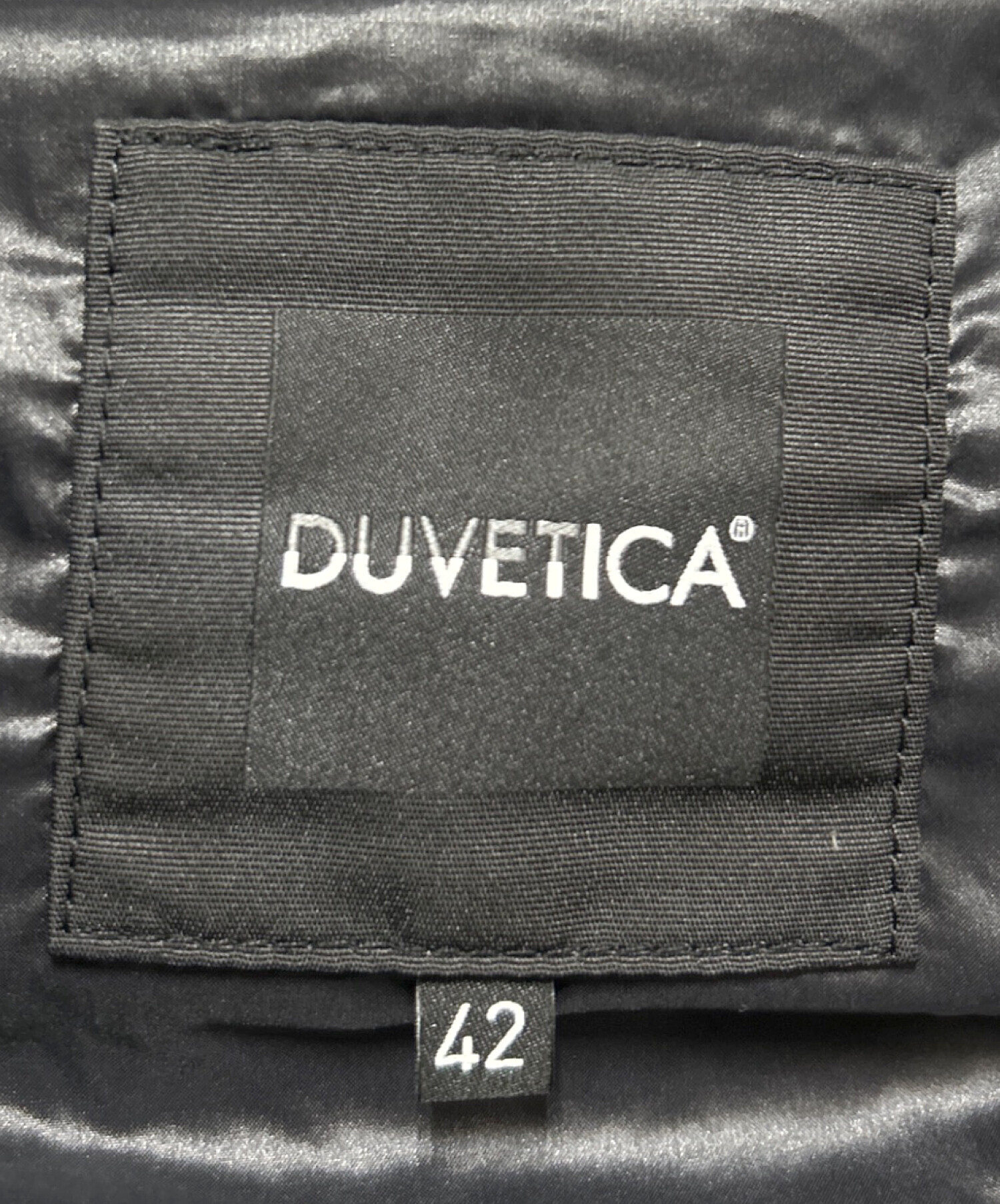 本日のみ！DUVETICA ★ダウンベスト サイズ42 パープル 中古・古着通販】DUVETICA (デュベティカ) ダウンベスト パープル