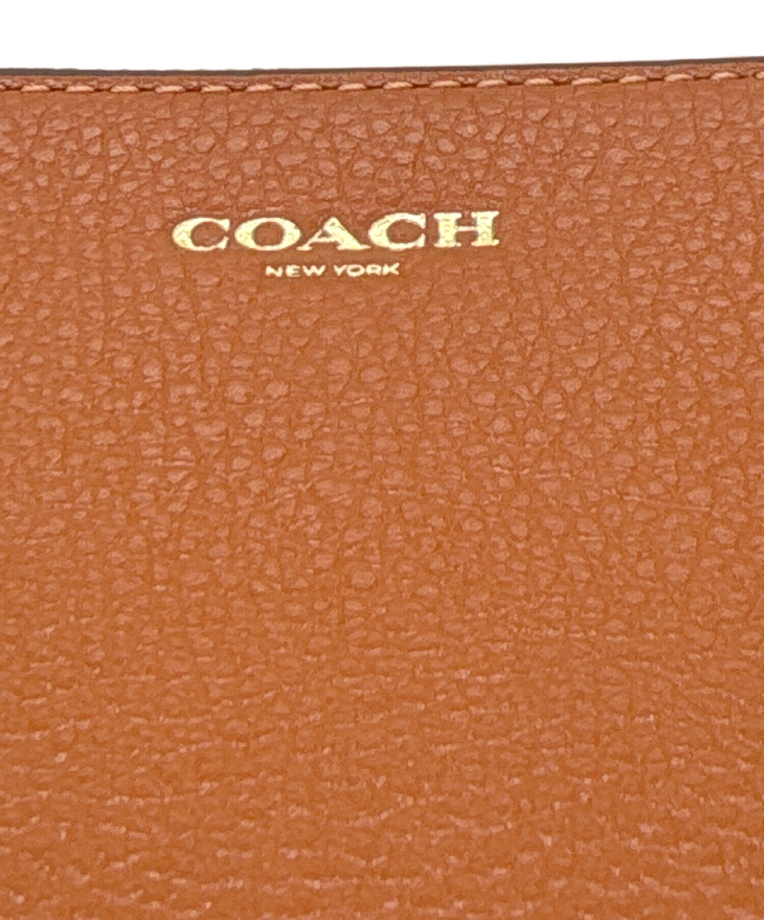中古・古着通販】COACH (コーチ) ポーチ ブラウン｜ブランド・古着通販