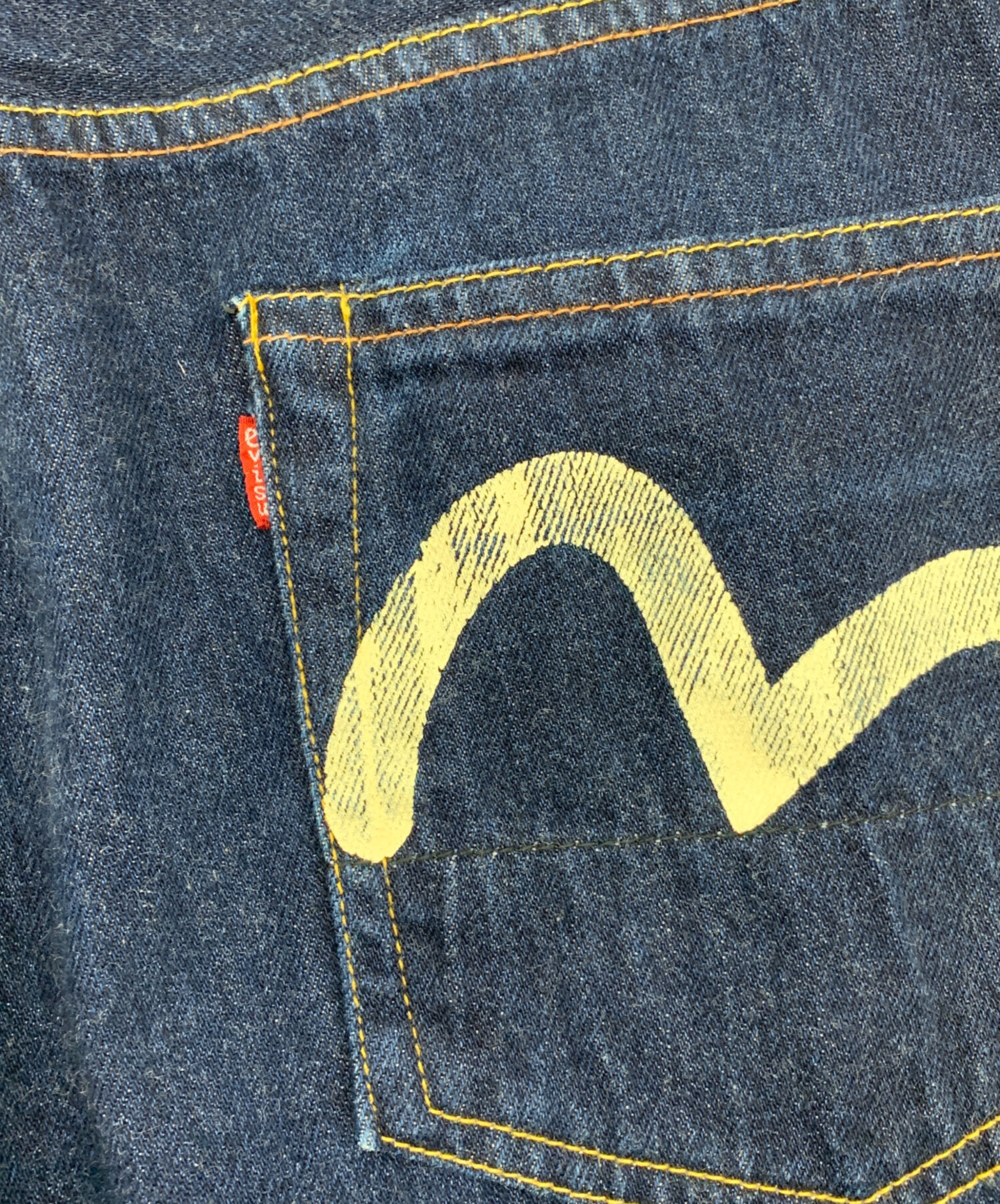 中古・古着通販】EVISU (エヴィス) デニムパンツ インディゴ サイズ