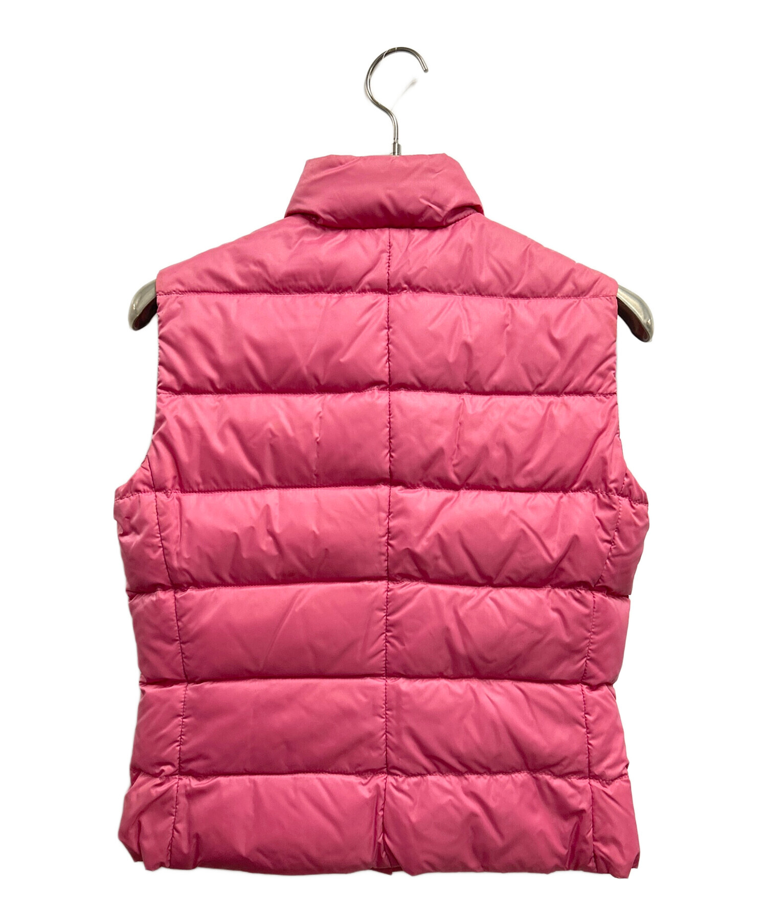 中古・古着通販】MONCLER (モンクレール) ダウンベスト ピンク サイズ