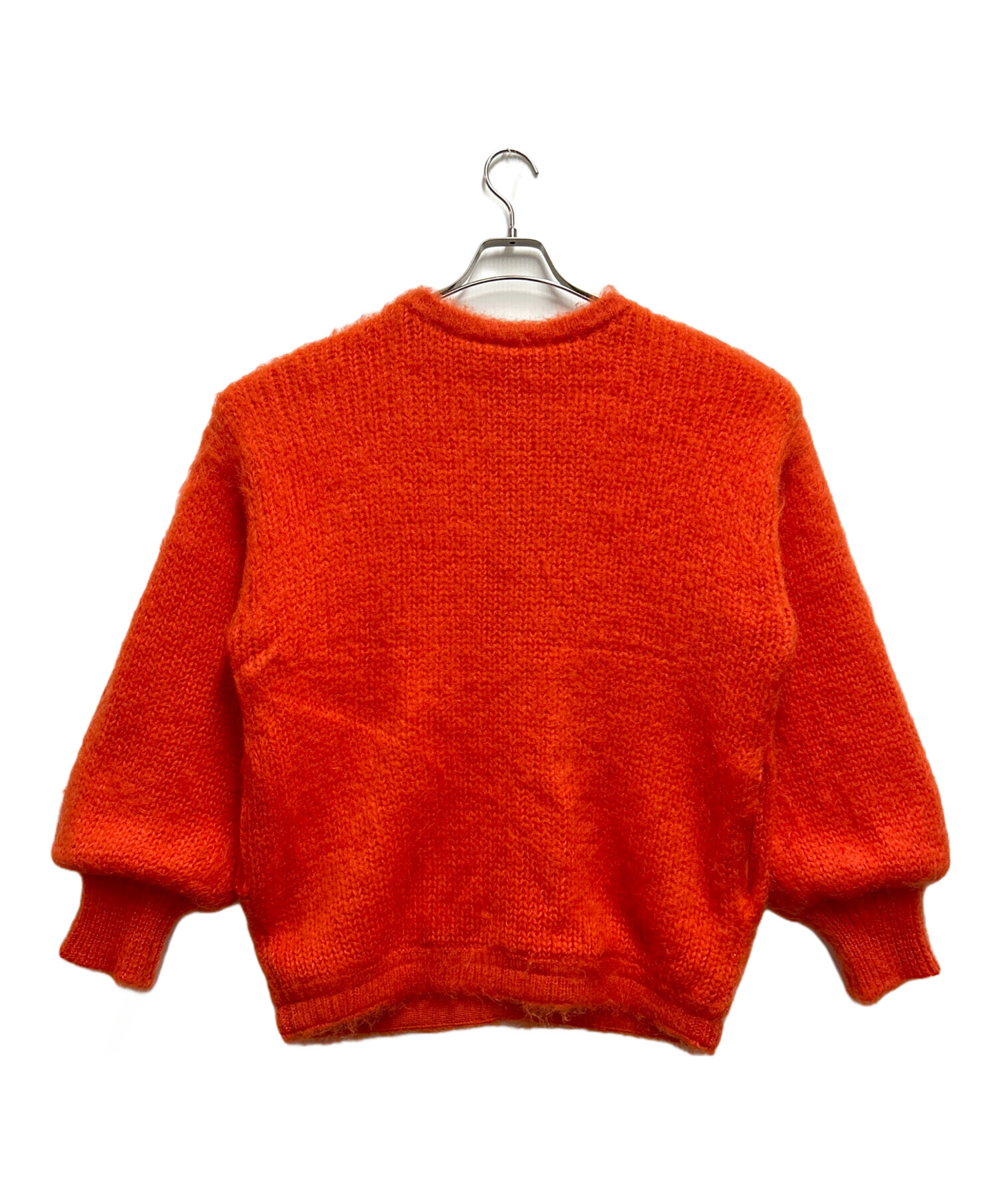 中古・古着通販】Ameri (アメリ) 2WAY MOHAIR SHAGGY KNIT レッド