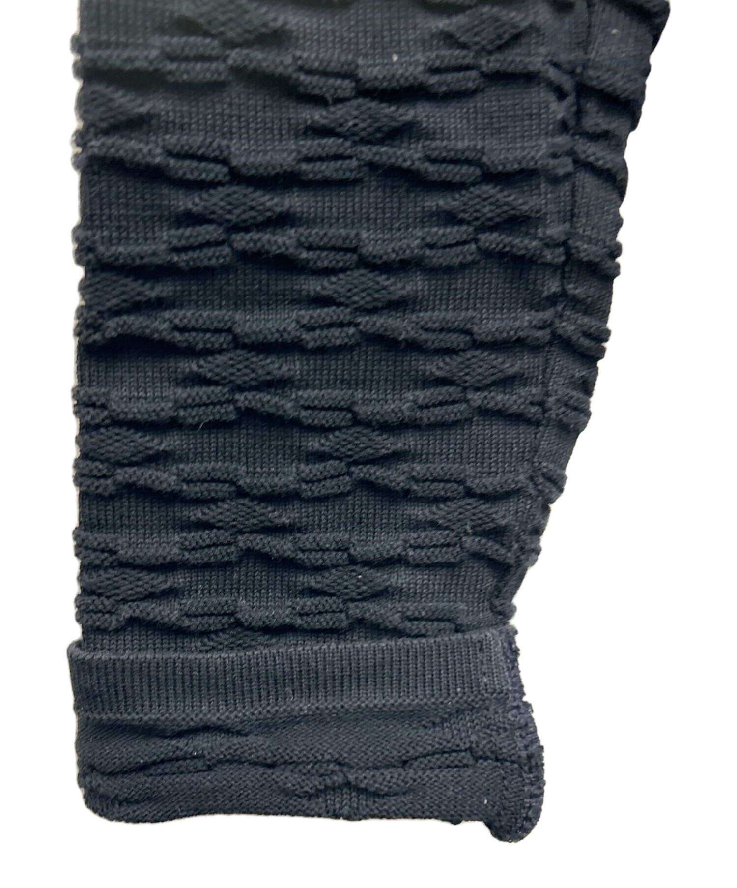 中古・古着通販】Rene (ルネ) ニットジャケット ネイビー サイズ:SIZE