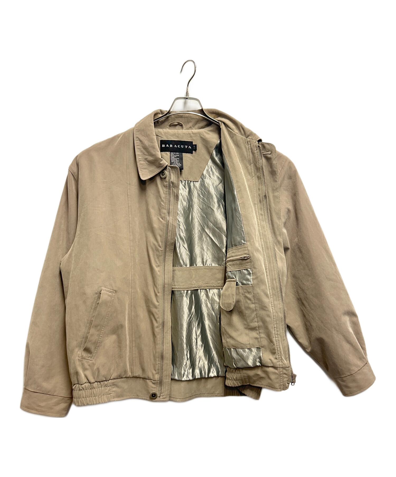 中古・古着通販】BARACUTA (バラクータ) ブルゾン ベージュ サイズ:L 