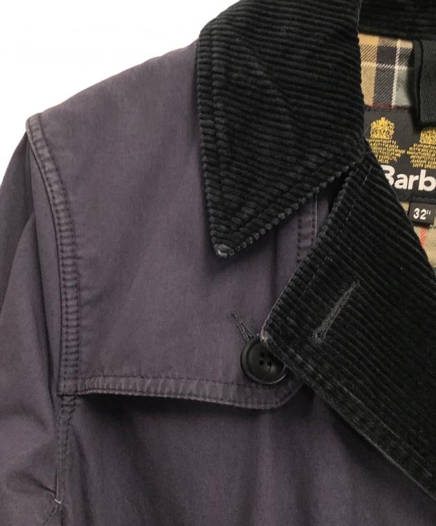 中古・古着通販】Barbour (バブアー) トレンチコート ネイビー サイズ