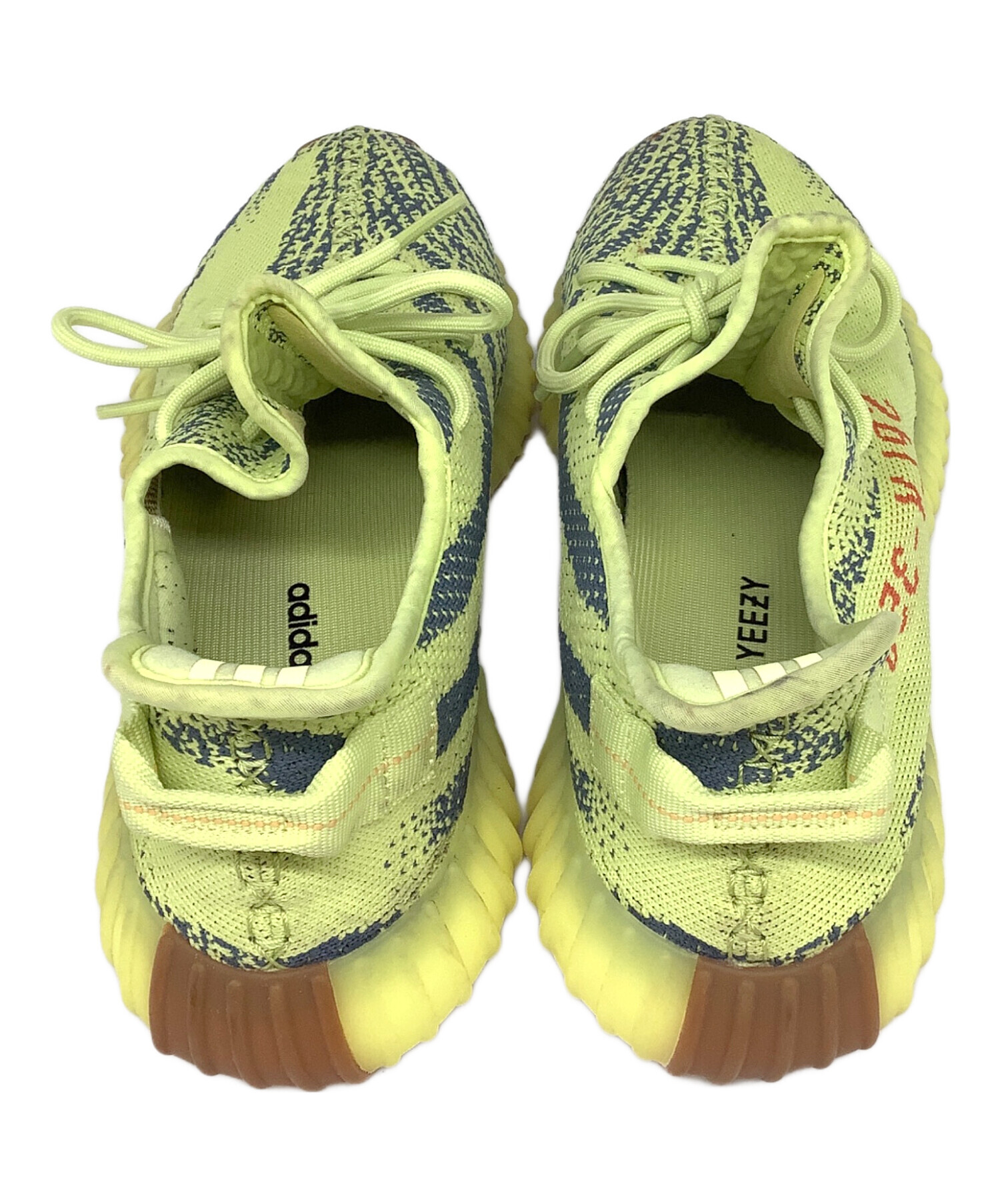 中古・古着通販】adidas (アディダス) YEEZY BOOST350 黄緑 サイズ 