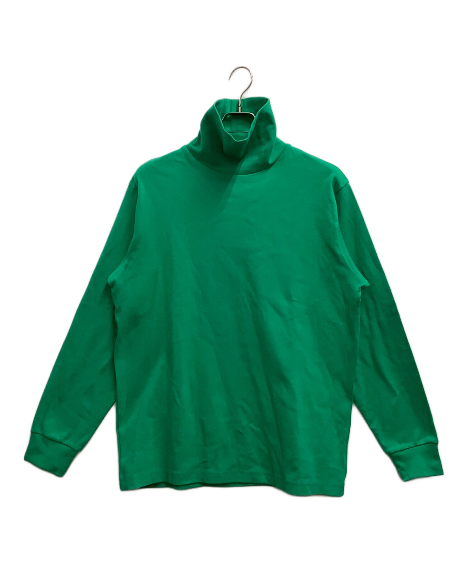 中古・古着通販】DRESS (ドレス) Plain Turtleneck グリーン サイズ:L 