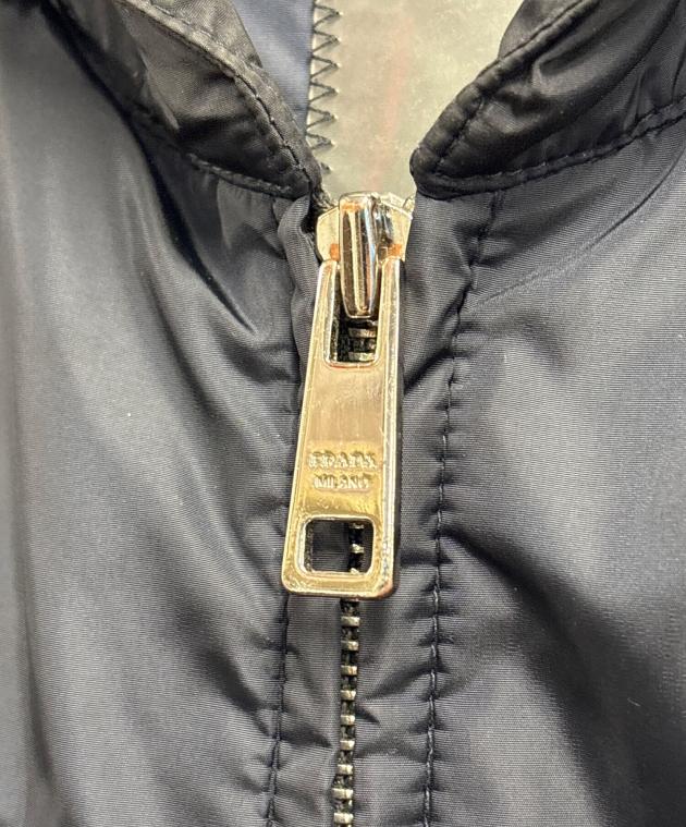 中古・古着通販】PRADA (プラダ) 中綿フーデッドジャケット ネイビー
