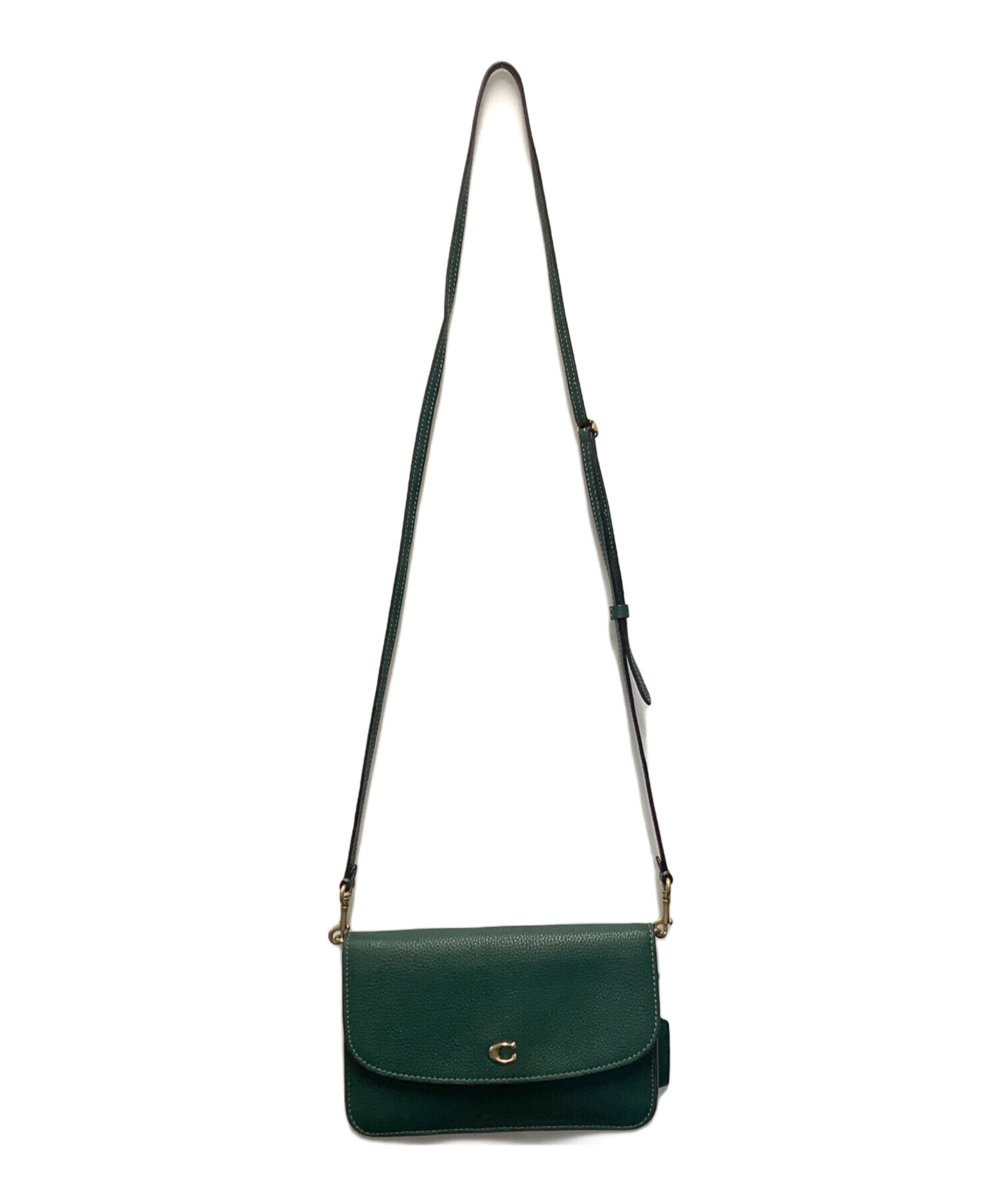 中古・古着通販】COACH (コーチ) ヘイデン クロスボディ グリーン