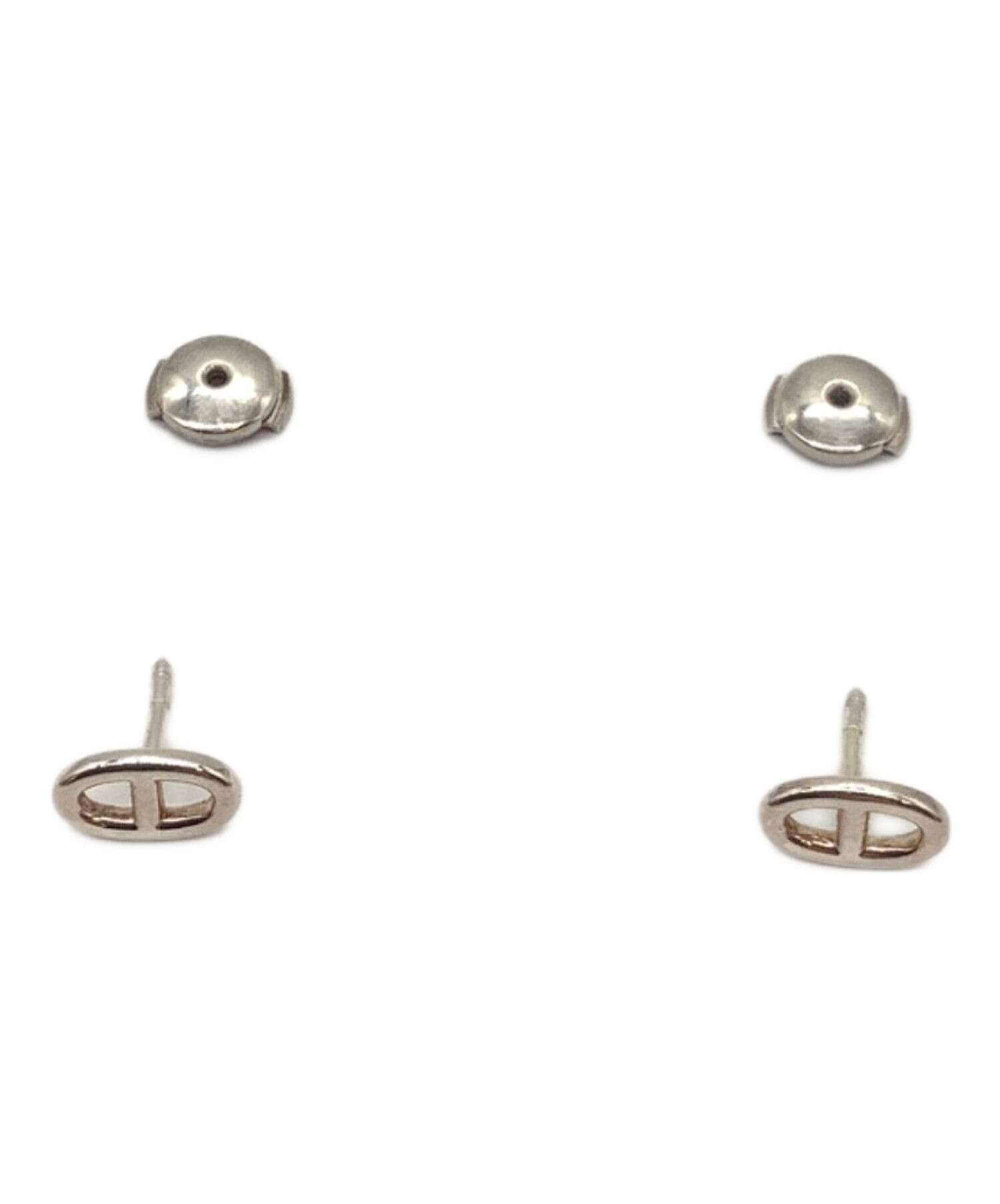 中古・古着通販】HERMES (エルメス) ピアス/シェーヌダンク｜ブランド