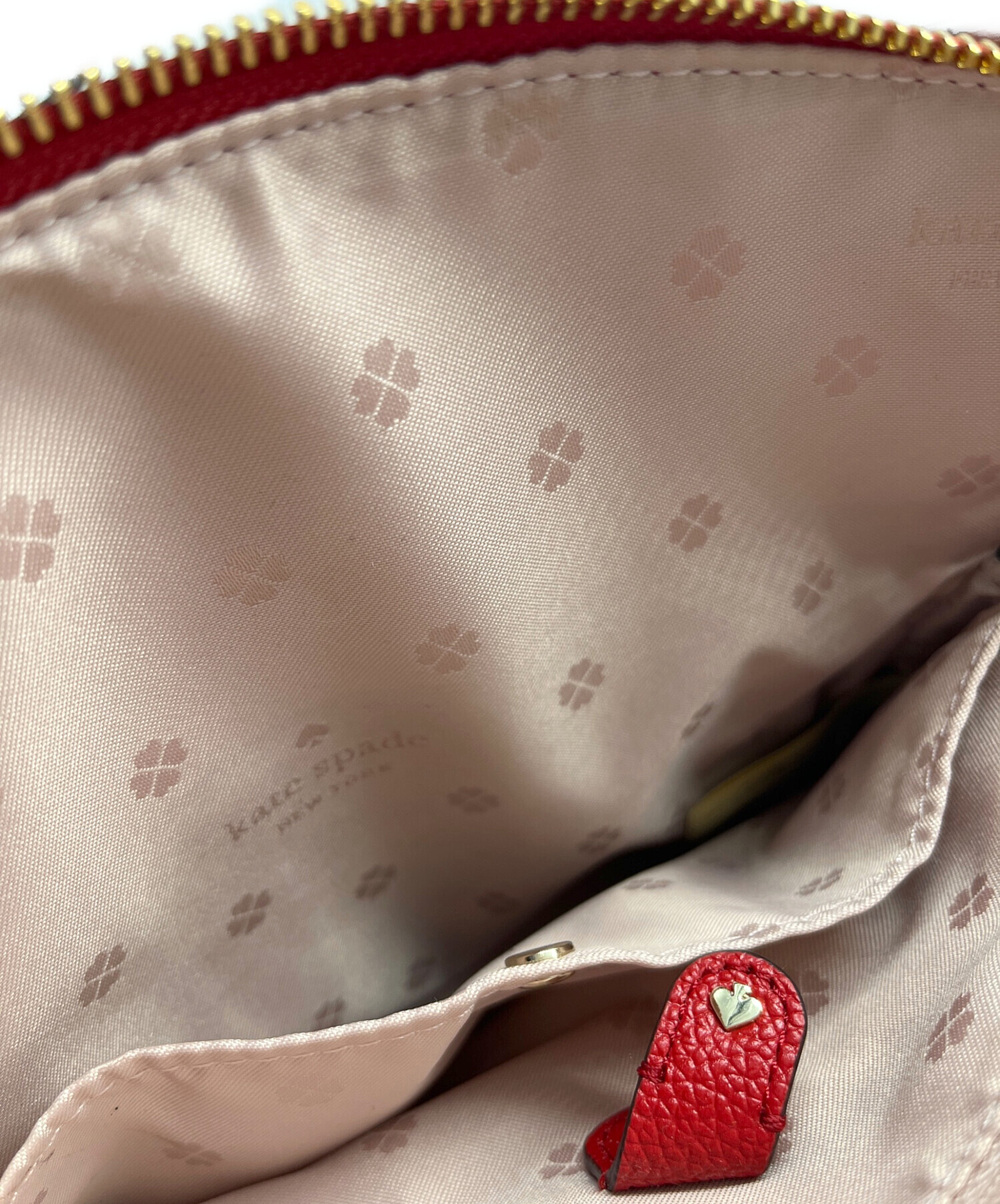 kate spade 赤 トートバッグ ゴールド ショルダーバッグ セット 中古・古着通販】Kate Spade (ケイトスペード) ショルダーバッグ