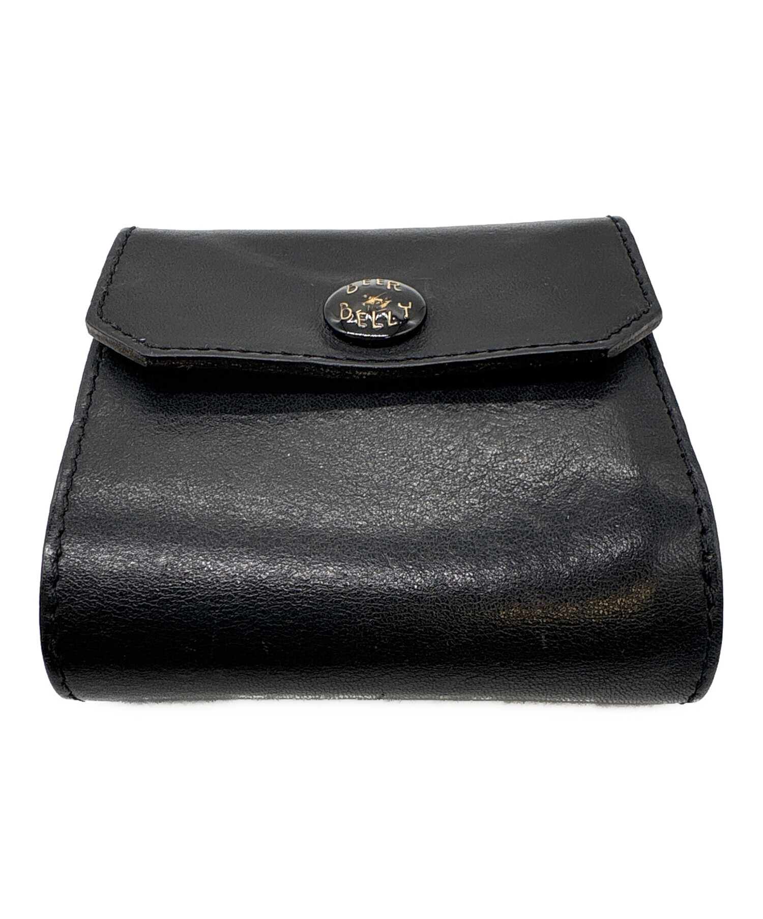 BEERBELLY ハッチバック / ブラック BEERBELLY 新品 ビアベリー HATCHBACK ハッチバック コンパクト 財布