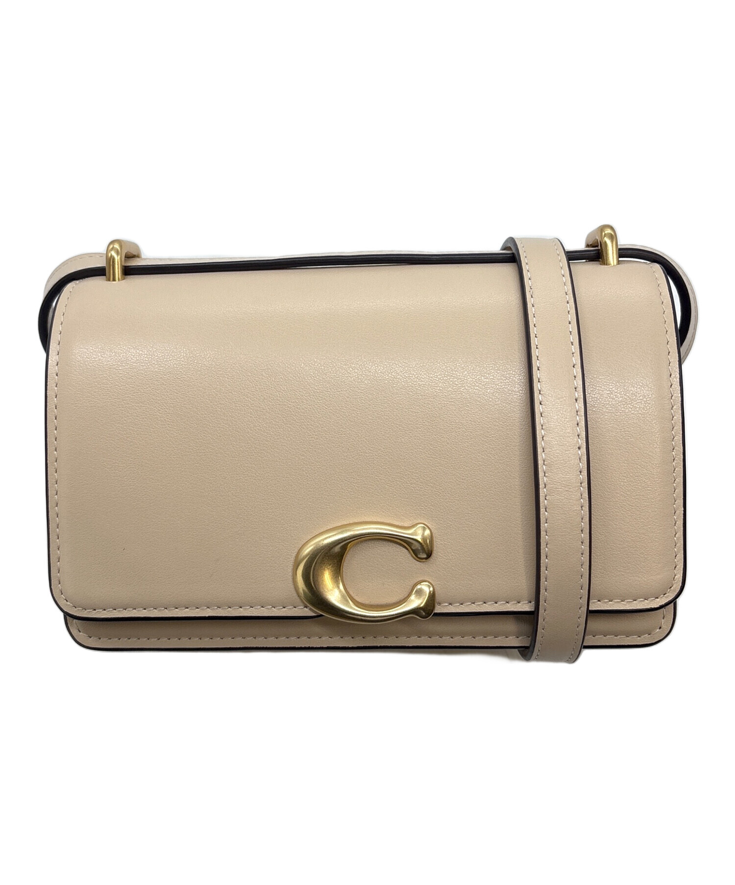 中古・古着通販】COACH (コーチ) ショルダーバッグ ベージュ｜ブランド