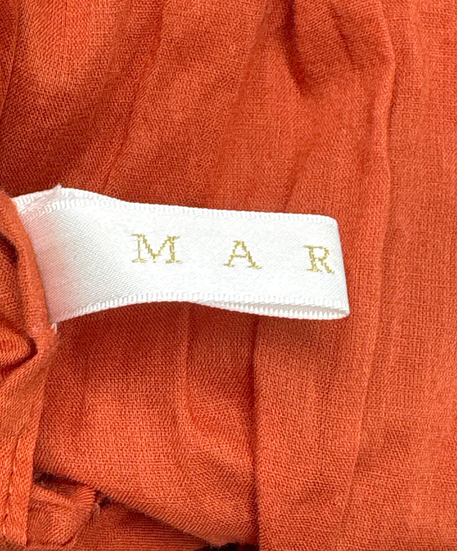 中古・古着通販】MARIHA (マリハ) 草原の虹スカート オレンジ サイズ
