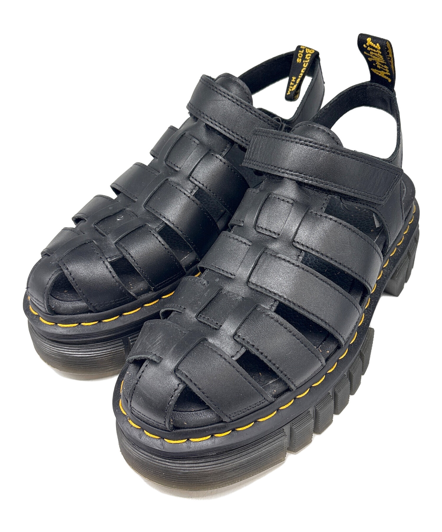 未使用に近い　Dr. Martens ブラックサンダル 中古・古着通販】Dr.Martens (ドクターマーチン) サンダル ブラック