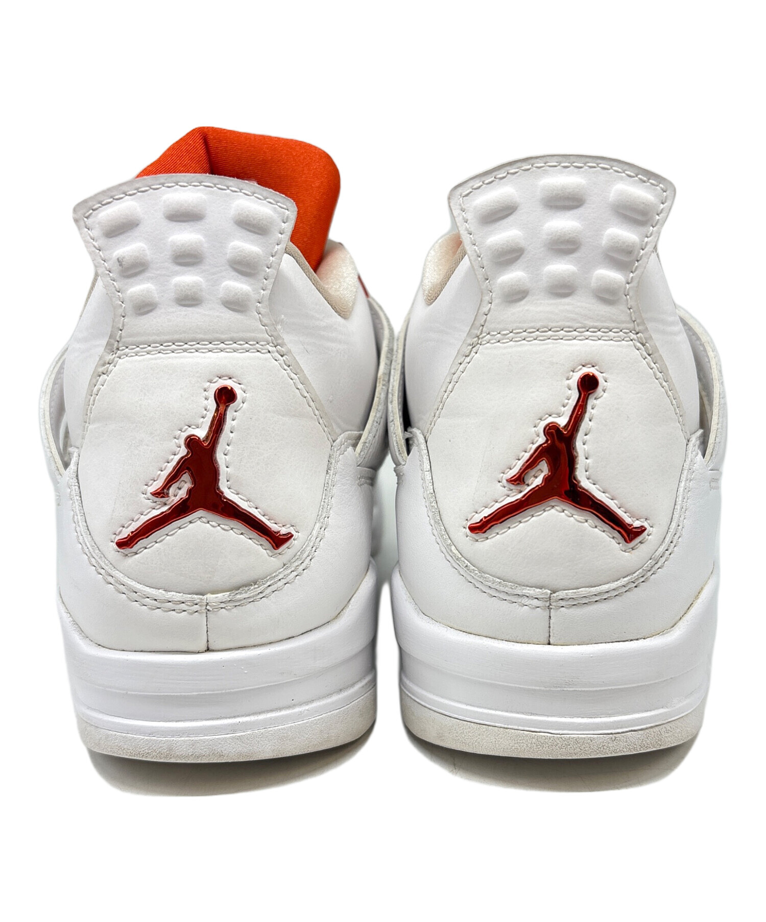 Air Jordan ハイカットスニーカー オレンジ/ホワイト 中古・古着通販 
