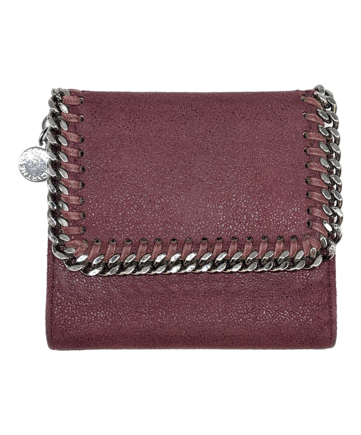 ・未使用STELLAMcCARTNEY三つ折り財布ファラベラDARK TAUPE Stella McCartney（ステラ・マッカートニー） 三つ折り財布 Falabella