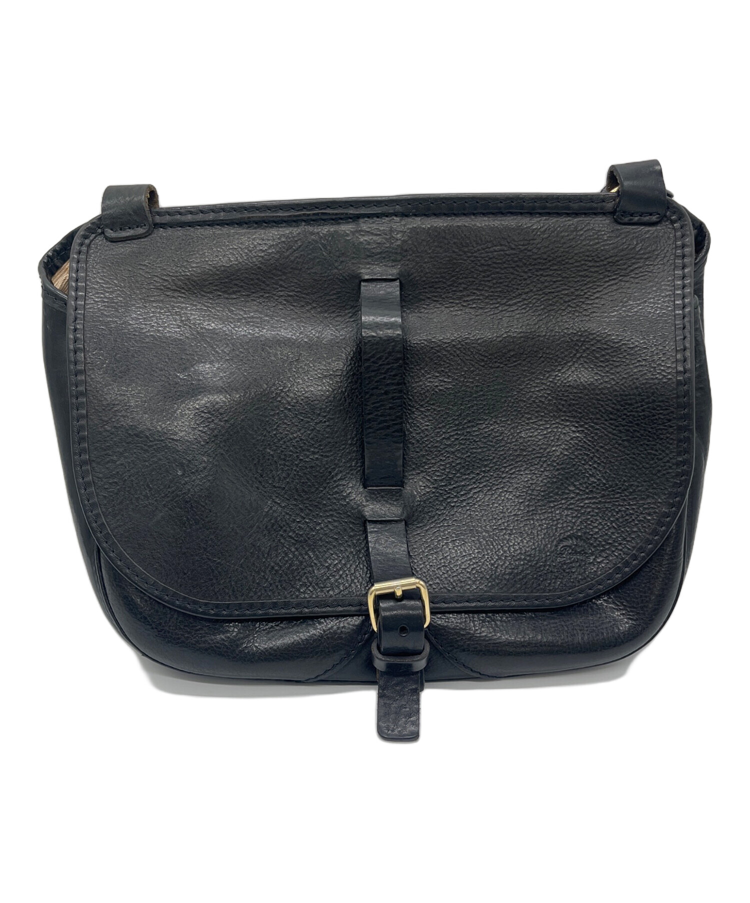 中古・古着通販】IL RICCIO (イル リッチオ) レザーショルダーバッグ 