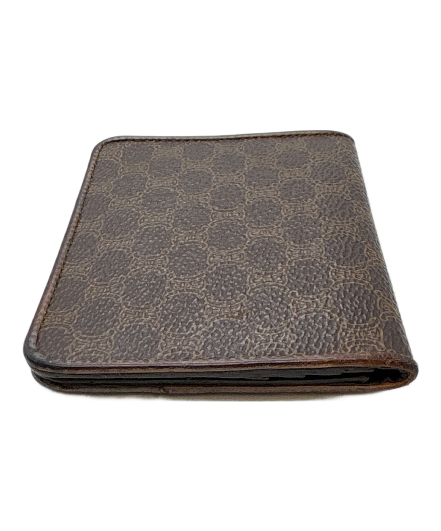 中古・古着通販】CELINE (セリーヌ) パスケース / マカダム ブラウン