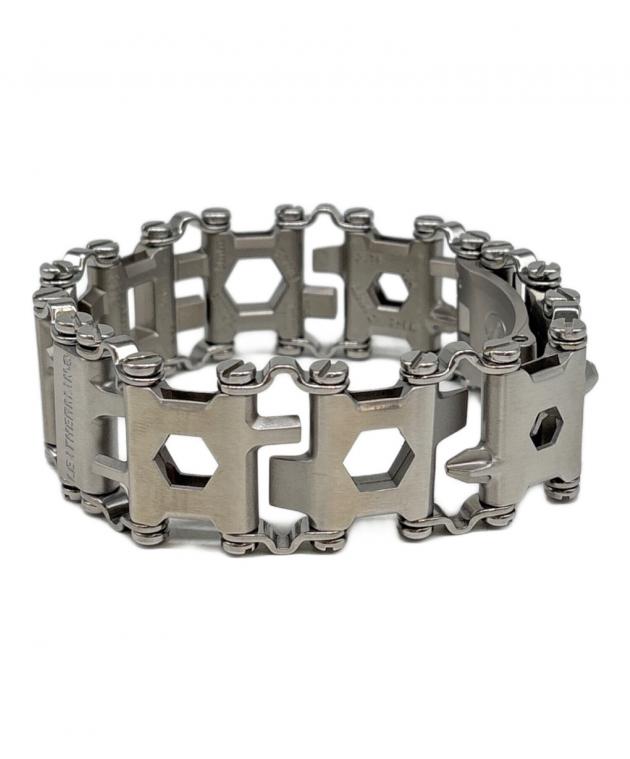値下げ&値下げ可能、leatherman tread ブレスレット　シルバー 中古・古着通販】LEATHERMAN (レザーマン) マルチツールブレスレット