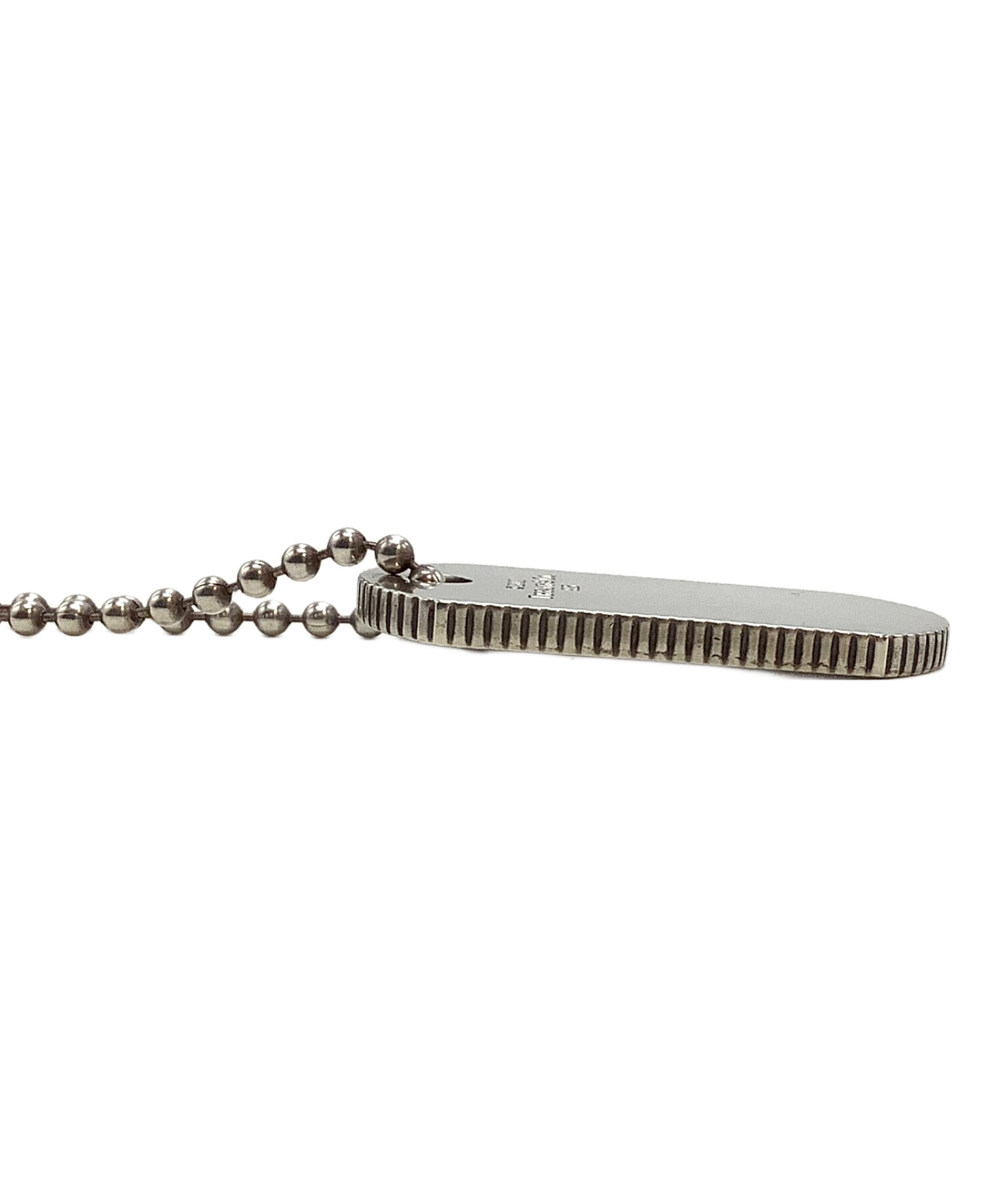中古・古着通販】TIFFANY & Co. (ティファニー) ドッグタグネックレス