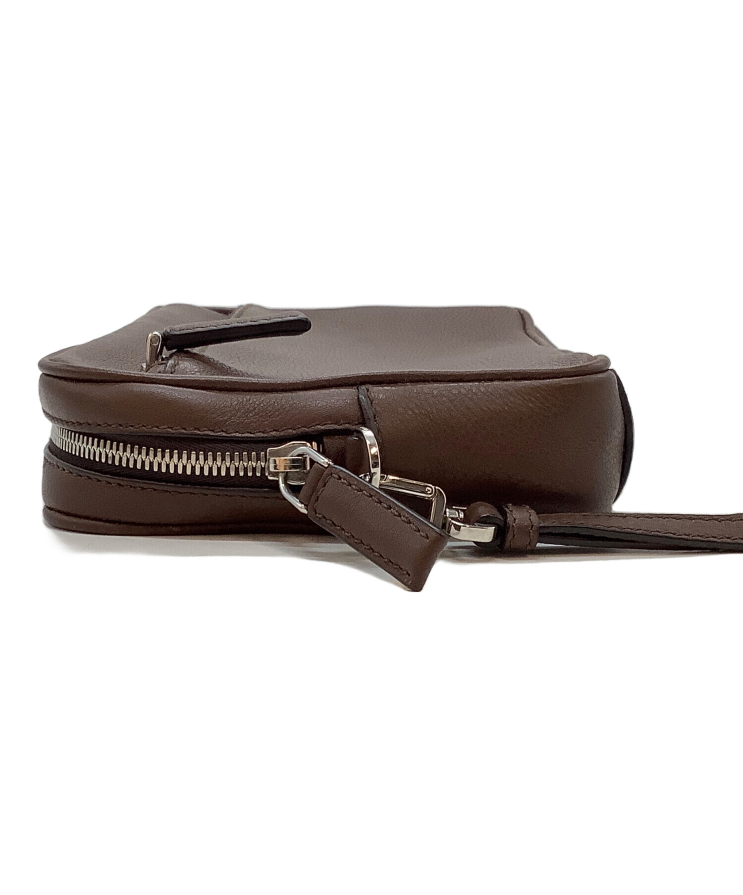 中古・古着通販】PRADA (プラダ) セカンドバッグ/PRADA ブラウン