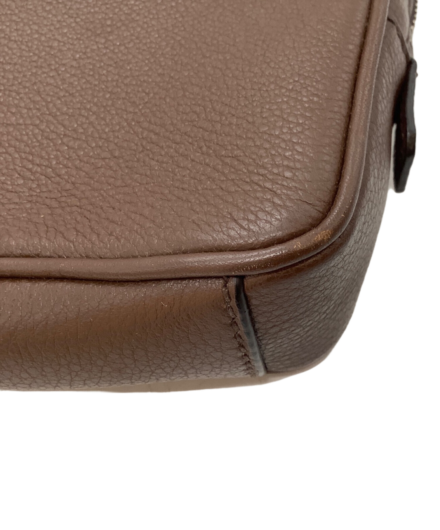 中古・古着通販】PRADA (プラダ) セカンドバッグ/PRADA ブラウン