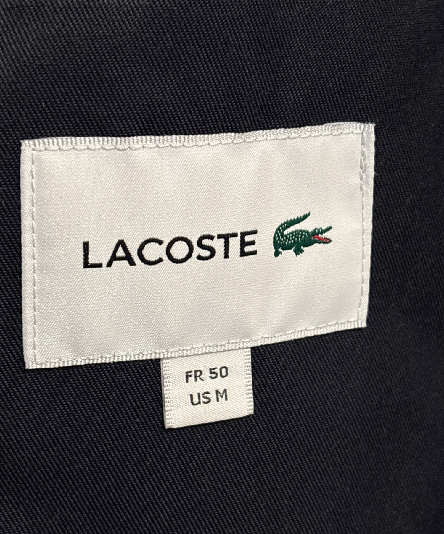 中古・古着通販】LACOSTE (ラコステ) 中綿フードコーチジャケット 